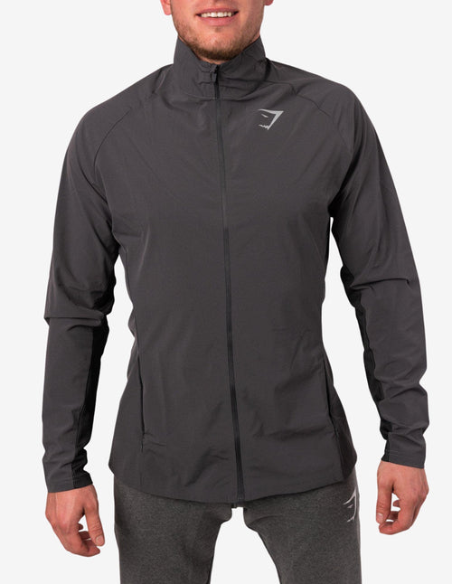 Guru Muscle ZERO GRAVITY TRACK TOP charcoal/black