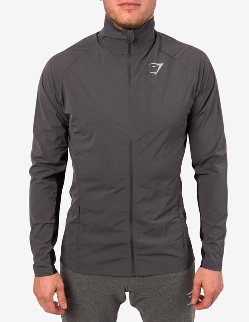 Guru Muscle ZERO GRAVITY TRACK TOP charcoal nightshade purple