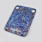 Guyker Titanium Alloy Damascus Neck Plate For Electric Guitar, view 2
