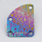 Guyker 1 PCS Titanium Alloy Street Style Electric Guitar Neck Back Mounting Plate Guitar Parts, view 3