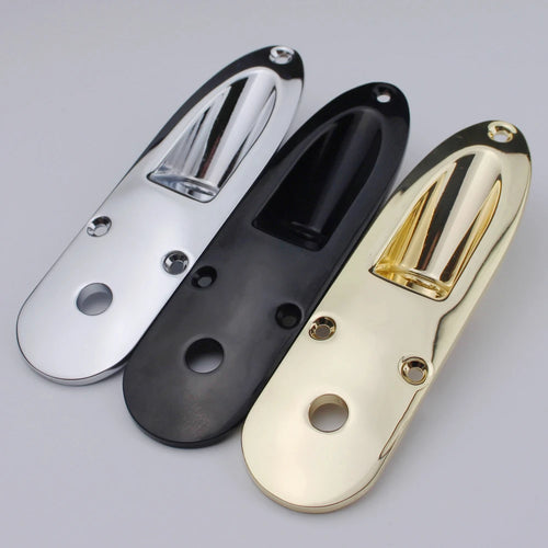 Guyker 1 Piece Metal Jack Plate Jackplate for Ibaz Electric Guitar