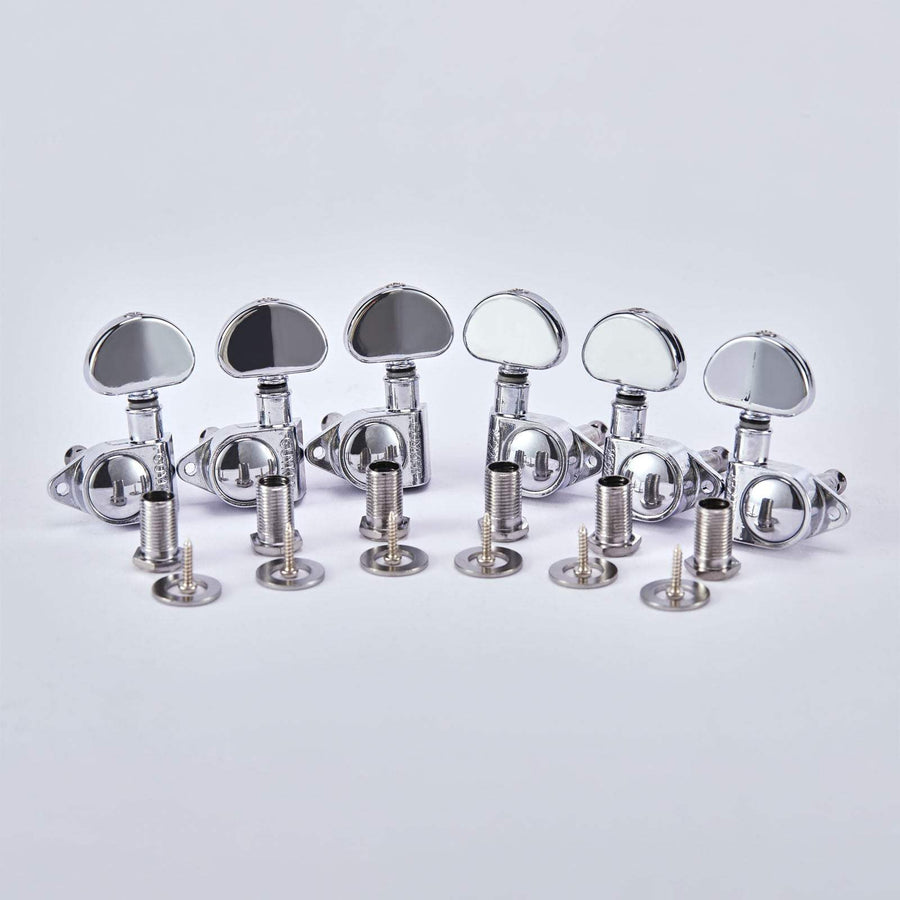 Guyker GK-102 Non Locking Guitar Machine Heads Tuning Key Pegs