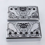 Guyker PC005 Cupronickel Eagle Surface Humbucker Guitar Pickup Covers Set 50/52MM, view 4