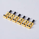 Guyker MA006 10.5/10.8mm Tremolo Bridge Bent CNC Brass Saddles - 6 PCS, view 4