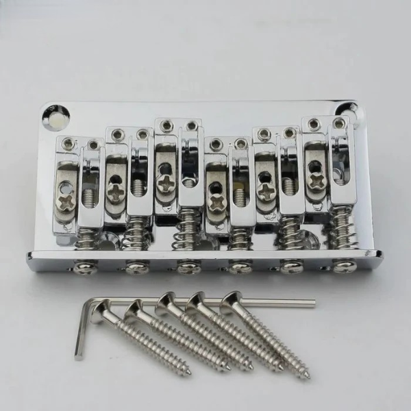 Guyker FB120 12-String Electric Guitar Hardtail Bridge