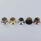 Guyker CKB020X Amber Surface Metal Knob For Electric Guitar Bass Dia. 6mm, view 2