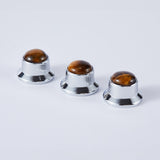 Guyker CKB020X Amber Surface Metal Knob For Electric Guitar Bass Dia. 6mm, view 5