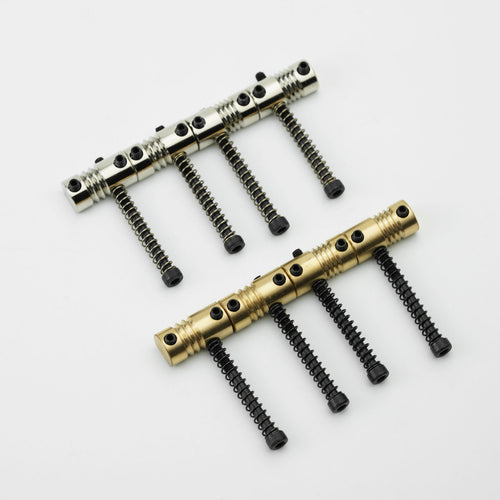 Guyker BS403-brass 4 PCs Highgrade String Pitch 19mm Brass Compensated Saddles Set with Wrench