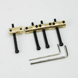 Guyker BS403-brass 4 PCs Highgrade String Pitch 19mm Brass Compensated Saddles Set with Wrench, view 3