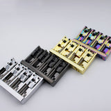 Guyker GK1015 4 String High Mass Vintage Machined String Spacing Adjustable Bass Bridge, view 3