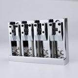 Guyker GK1015 4 String High Mass Vintage Machined String Spacing Adjustable Bass Bridge, view 4