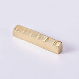 Guyker Pre-Slotted Brass Nut for 6-String Electric Guitar For ST & LP, view 3