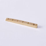 Guyker Pre-Slotted Brass Nut for 6-String Electric Guitar For ST & LP, view 5