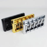 Guyker 5-String Bass Bridge 19mm Spacing Locking Zinc Saddles GB405, view 2