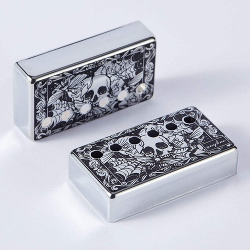 Guyker PC002 50-52MM Cool Humbucker Cupronickel Material Guitar Pickup Covers Set