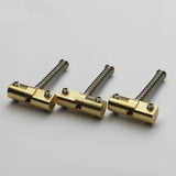 Guyker Ready to Ship (US) |A Set Guitar Bridge Saddles (3 Pcs)  Wilkinson Guitar Bridge 10.8mm Brass Compensated Saddles for TL Replacement Part, view 2