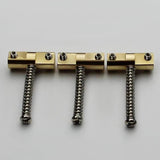 Guyker Ready to Ship (US) |A Set Guitar Bridge Saddles (3 Pcs)  Wilkinson Guitar Bridge 10.8mm Brass Compensated Saddles for TL Replacement Part, view 4
