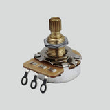 A250K Brass Split Shaft Volume Potentiometer--Guyker, view 2