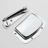Guyker BG3001 Adjustable Fixed Chrome Bridge Tailpiece For Vintage Electric Guitar Replacement Tool And Cover, view 3