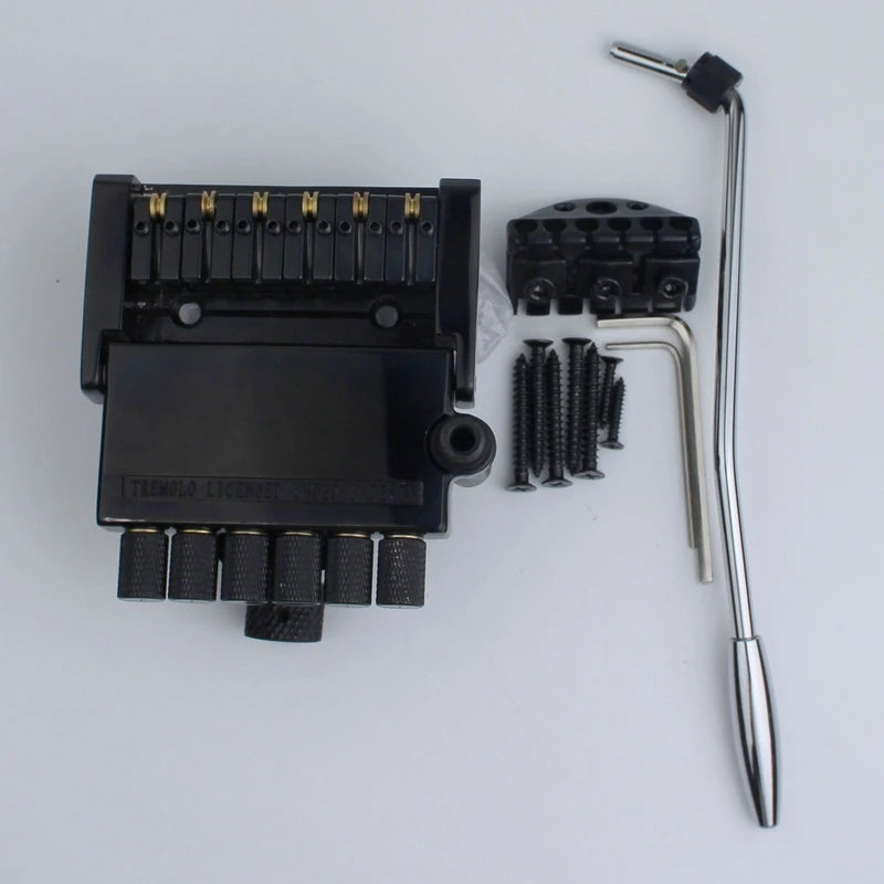 Guyker Headless Guitar Tremolo Bridge 6 String Fixed Design W1002