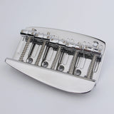 Guyker GB2013 Chrome 5 String Hard Tail Fixed Bass Brass Bridge, view 4