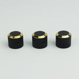 Guyker CKB003 Solid Brass Guitar Bass Knobs CNC Machined Dia.6/6.3mm/6.35mm, view 4