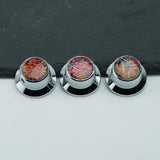 Guyker CKB019A Gold Foil Starburst Aluminum Control Knobs 6.3mm for Electric Guitar & Bass, view 3