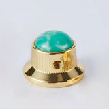 Guyker CKB020X Metal Control Green Turquoise Knobs for Electric Guitar & Bass, view 5