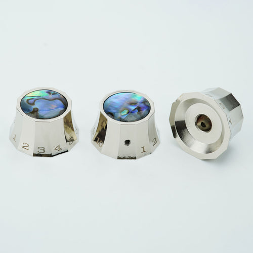 Guyker CKB027 Metal Control Knobs Dia. 6.35 for Guitar & Bass