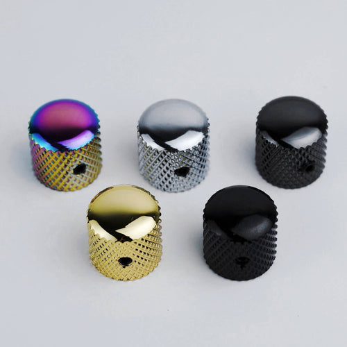 Guyker NS005 Dome Metal Control Knob for Electric Guitar & Bass, Dia. 6mm