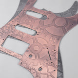 Guyker PG005 11-hole Modern-style S/S/H Brass Pickguard for FD Stratocaster, view 6