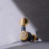 Guyker GK-07SP Lock String Guitar Machine Heads Tuners Dopamine Black With Gold, view 2