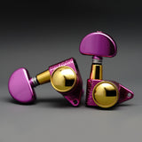 Guyker GK-D-502SP Locking Tuners – Dopamine Color, 3R+3L, 1:21 Gear Ratio, view 2
