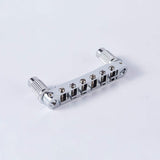 Guyker Electric Guitar Saddle Bridge Brass Saddles Zinc Base GM003, view 2