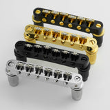 Guyker Guitar Bridge Tune-O-Matic with Roller Saddles For LP Guitar GM005, view 2