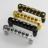 Guyker Guitar Bridge Tune-O-Matic with Roller Saddles For LP Guitar GM005, view 3