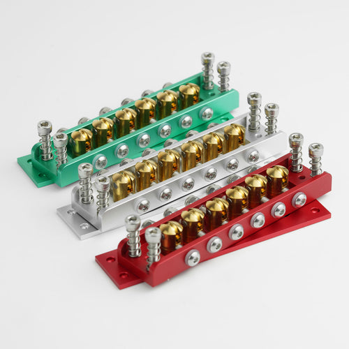 Guyker GMA-100 Roller Saddle Hardtail Bridge Rickenbacker Style for 6 & 12-String Guitar