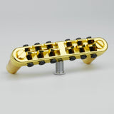 Guyker GM001 Guitar Tune O Matic 6 String Guitar Bridge Radius 14 inch, view 2