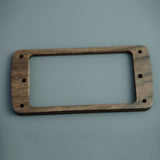 Guyker Guitar Pickup-New Set Wood Humbucker Pickup Frames Neck and Bridge Pickup Mounting Ring Curved Tapered For Electric Guitar, view 5