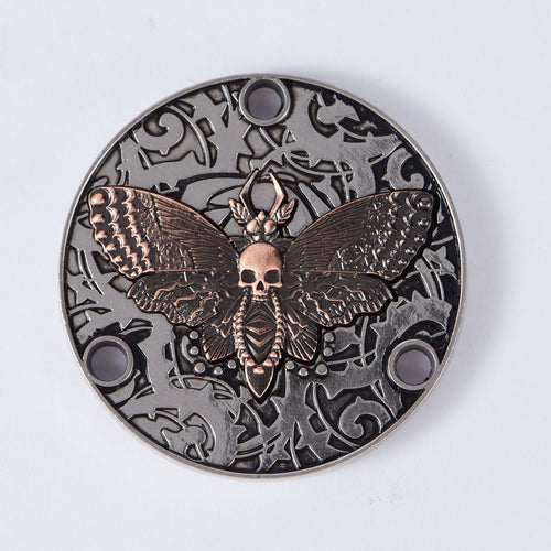 Guyker Guitar Toggle Switch Back plate Hudie Metal Cover Butterfly Skeleton Pattern