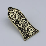 Guyker 2/3Hole Zinc Alloy Truss Rod Cover with Three Patterns for LP Style Guitars, view 4