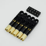 Guyker Electric Bass Bridge Stainless Steel Fan Bridge 4/5 String Adjustable GB100, view 2