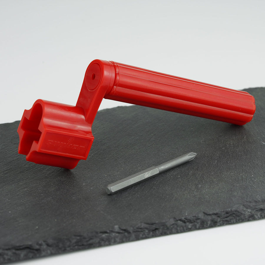 Guyker 4-in-1 Guitar String Winder Tool with Peg Winder, Screwdriver, Socket Wrench & Bridge Pin Puller
