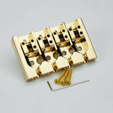 Guyker GB407 4 String  Bass Zinc Alloy  Bridge, view 2