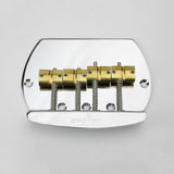 Guyker GB1007 4-String Bass Bridge with Brass Saddles for Bass Guitar, view 2