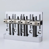 Guyker Jazz Bass Bridge 4-String Machined Brass Saddles GB403, view 3