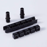 Guyker Bass Guitar Bridge 4-String Zinc Alloy Adjustable Saddles BS004, view 5