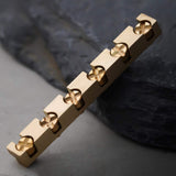 Guyker Height Curved Adjustable Bell Brass Guitar Nut for ST/LP Electric Guitars, view 5