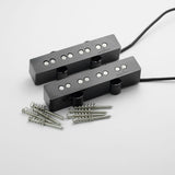 Guyker 4JFA5K Noiseless Stacked Single Coil Style Bass Pickup – Neck 18K & Bridge 19K, view 2