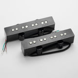 Guyker 4JFA5K Noiseless Stacked Single Coil Style Bass Pickup – Neck 18K & Bridge 19K, view 5